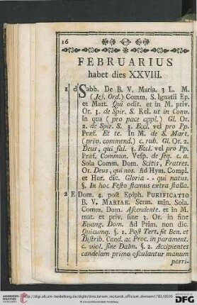 Februarius