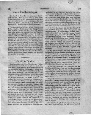 Preisaufgabe.