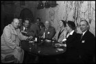 Montreux: Gruppen mit Presseleuten