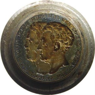 Prägestempel für den Taler (Speciestaler) - Einführung der Verfassung am 4. September 1831 (Vorderseite)