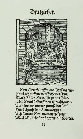 Drahtzieher, Holzschnitt, Amman 1568