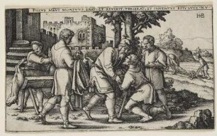 Rückkehr des verlorenen Sohnes, Blatt 4 der Folge "Gleichnis vom verlorenen Sohn"