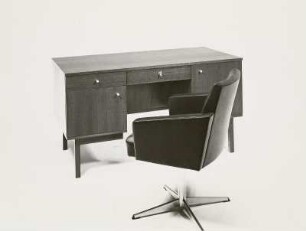 Drehsessel : SU-Programm. Schreibtisch und Drehsessel (1973; VEB Möbelkombinat Zeulenroda-Triebes (ZEUTRIE))