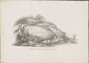 Abbildung: Inschrift auf einem Felsen der Serra do Anastasio
