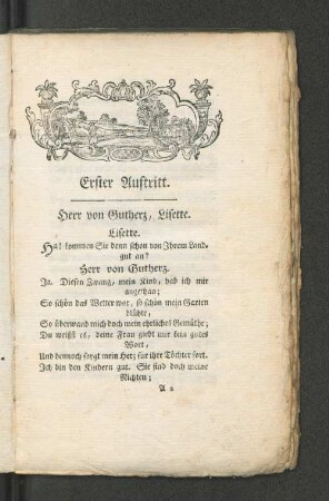 [Erster Auftritt. - Neunter Auftritt.]