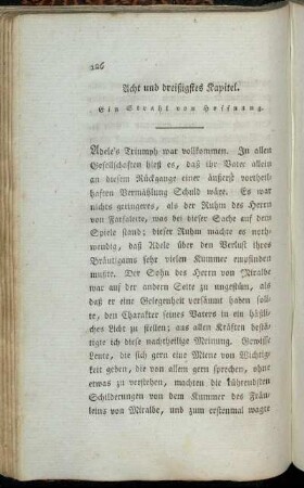 Acht und dreißigstes Kapitel. Ein Strahl von Hoffnung.