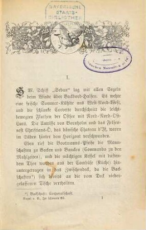 In schwerer Bö. : Novelle von Hans Nagel von Brawe [=Friedrich Freiherr von Dincklage-Campe]
