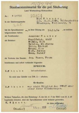 Ehmann, Karl