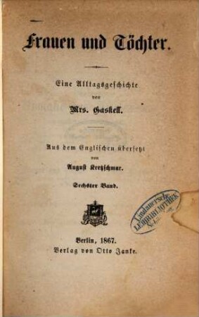 Frauen und Töchter : eine Alltagsgeschichte, 6. Band