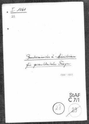 Bundesministerium für gesamtdeutsche Fragen