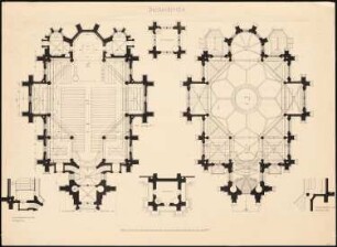 Dankeskirche, Berlin-Wedding: 2 Grundrisse
