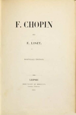 F. Chopin