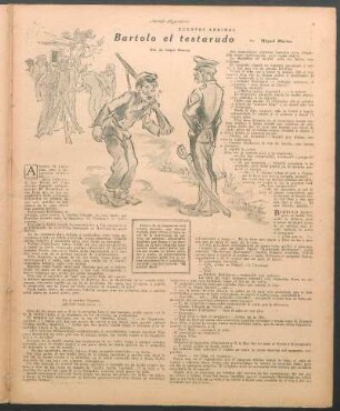 Bartolo el testarudo : Cuentos andinos