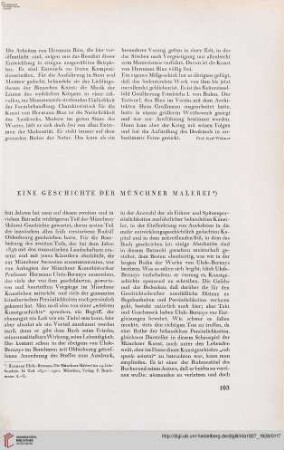 43: Eine Geschichte der Münchner Malerei