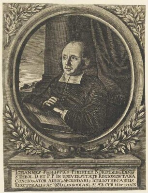 Bildnis des Iohannes Philippus Pfeiffer