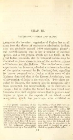 Chap. III. Vegetation. - Trees and plants