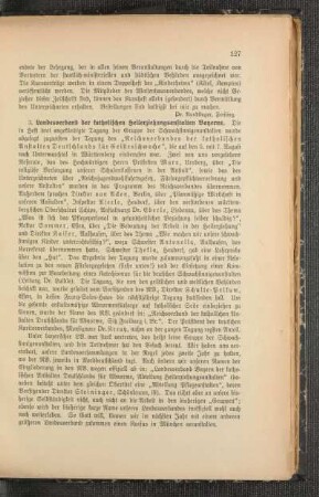 [Berichte und Mitteilungen] : 3. Landesverband der katholischen Heilerziehungsanstalten Bayerns