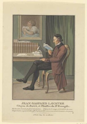 Bildnis des Jean Gaspard Lavater
