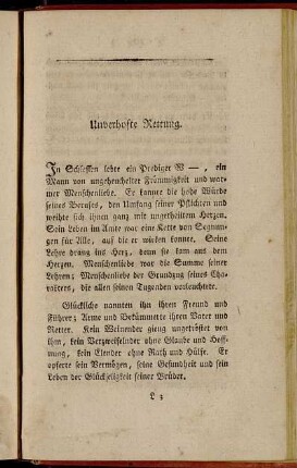 Unverhofte Rettung
