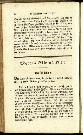 Marcus Silvius Otho.