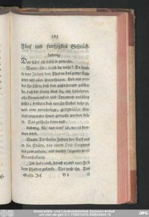 Fünf und funfzigstes Gespräch.