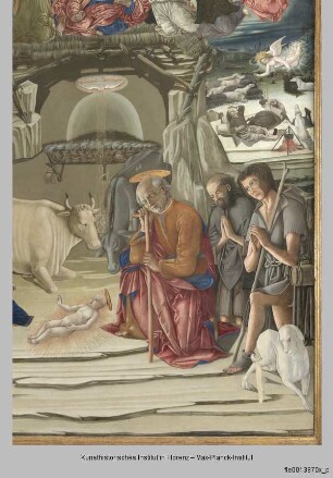 Geburt und Anbetung Christi