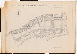 Staudensichtungsgarten Sommerfeld: Gartenplan 1:500