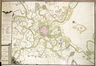 WHK 10 Nordischer Krieg von 1700-1719: Stadt und der Umgebung von Wismar während der Belagerung 1715 und 1716
