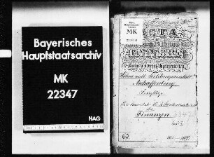 Aschaffenburg. Höhere weibl. Bildungsanstalt (Lehrerinnenbildungsanstalt). Freiplätze im Ressort des Staatsministeriums der Finanzen.