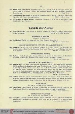 Gemälde alter Meister