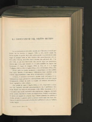 La Codificazione Del Diritto Eritreo.