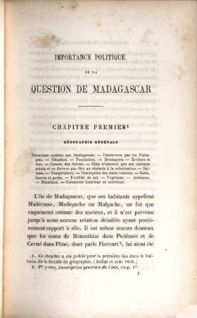 Madagascar possession française depuis 1642