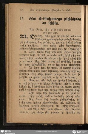 IV. Wot Kristußowego pschichoda do schėła