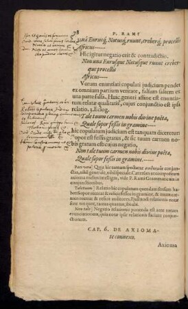 Cap. 6. De Axiomate connexo.