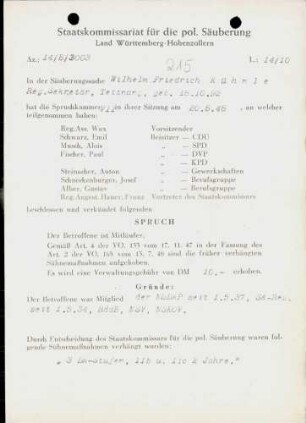 Kühnle, Friedrich