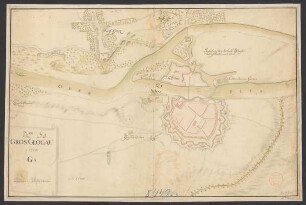 Plan von Gros Glogau