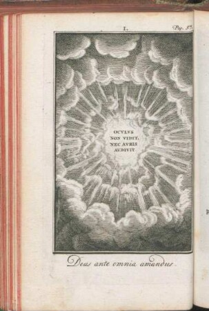 [Embleme I. Nous devons aimer Dieu sur tout.]