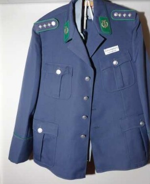 Uniform Zoll DDR Jacke, Hose, Hemd und Langbinder Obersekretär