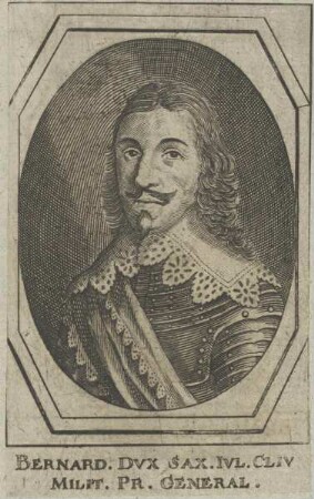 Bildnis von Bernard, Herzog von Sachsen-Weimar