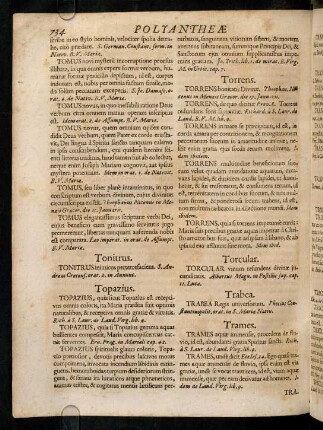 734-743, Topazius - Typus