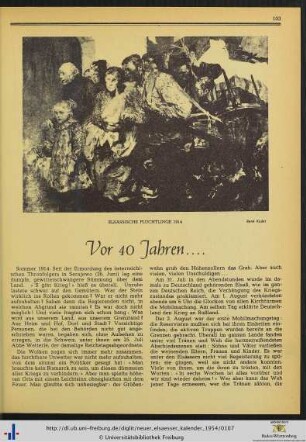 Vor 40 Jahren...