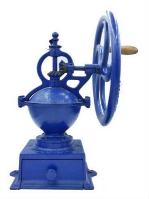 Kaffeemühle Goldenberg blau