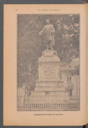 Estatua del Hombre de las leyes - [Fotografía]