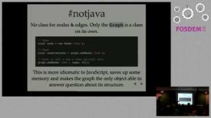 Designing a graph library for JavaScript