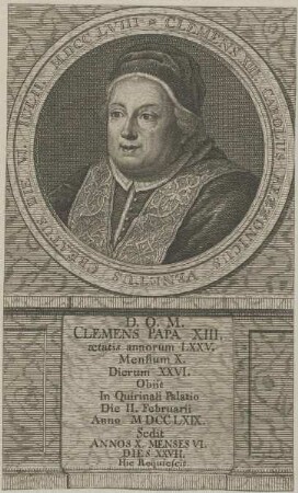 Bildnis von Papst Clemens XIII.