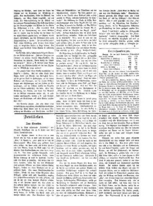 Feuilleton. Aus Croatien