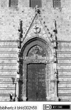 Portaldekoration des Hauptportals