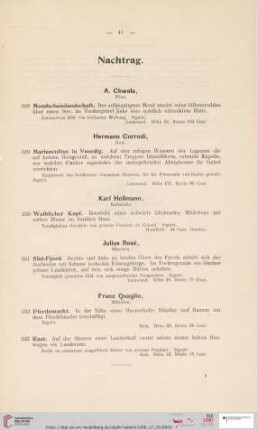 Nachtrag (Nr. 328 - 335)