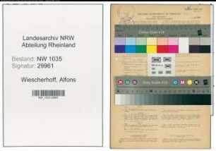 Entnazifizierung Alfons Wiescherhoff , geb. 17.08.1903 (Steiger)