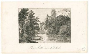 "Thau-Mühle im Liebethale"